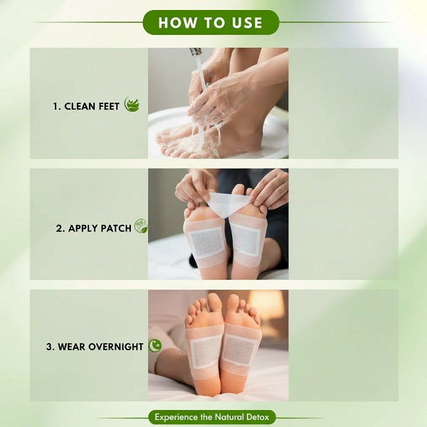 🌿 Ginger Detox Foot Patch Deep Cleansing & Wellness Support – Buy 1 Get 1 FREE |